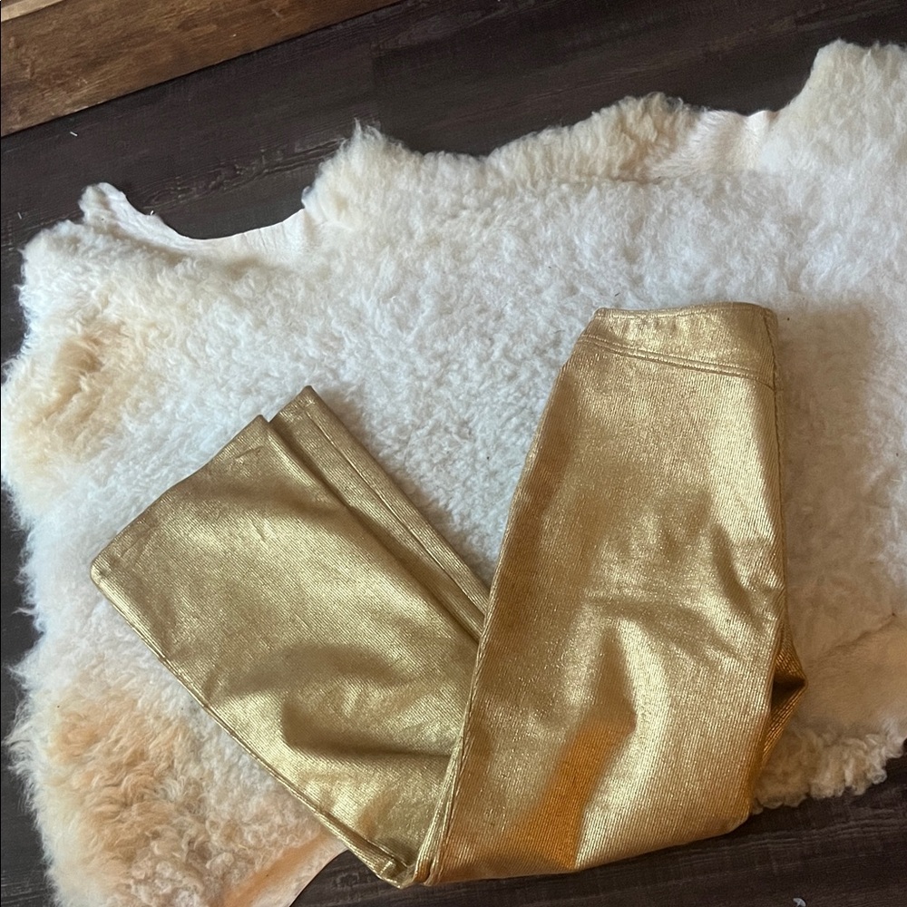 VTG gold straight pant✨